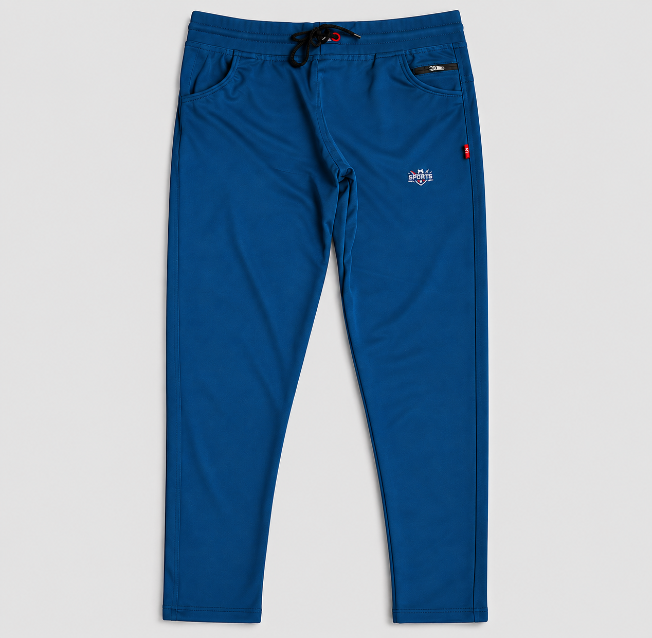 4-Way Athletic Track Pants - Royal Blue - Wholesale Track Pants Manufacturer Mumbai